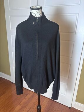 Banana Republic Full Zip Wool Sweater